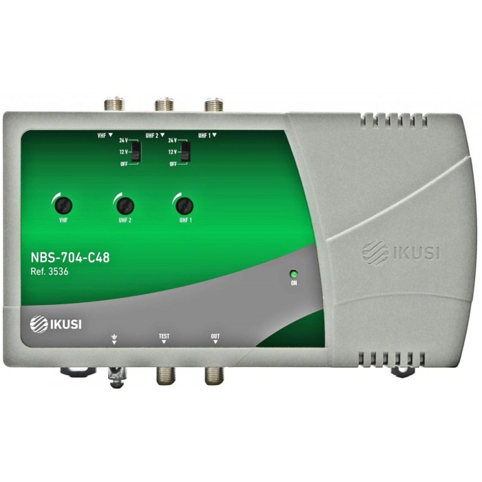 Ikusi Κεντρικός Ενισχυτής NBS 704-C48 AMP3 Ikusi Κεντρικός Ενισχυτής NBS 704-C48 AMP3