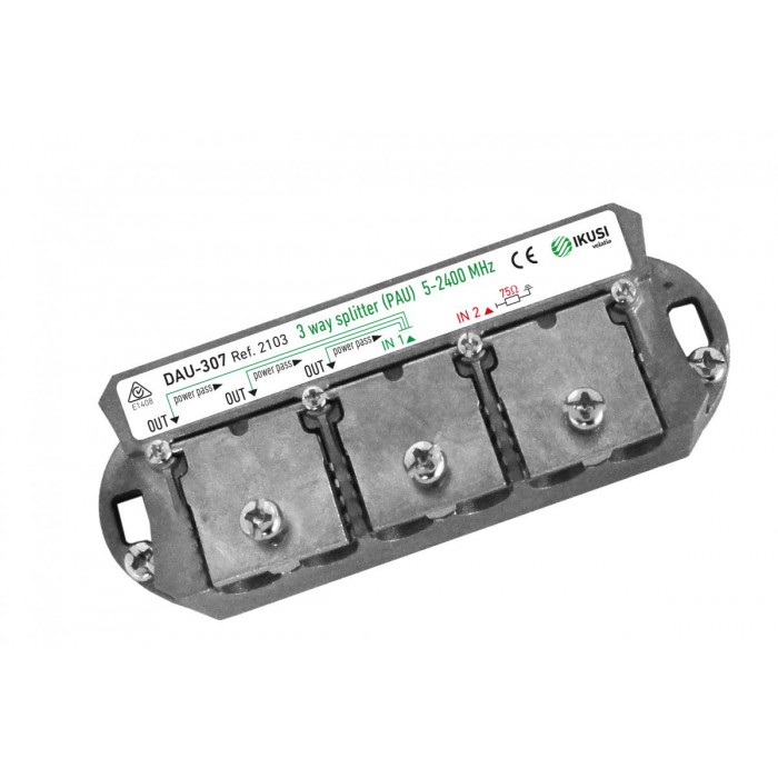 Ikusi Διακλαδωτής DAU-307+PUA 3 Εξόδων Ikusi Διακλαδωτής DAU-307+PUA 3 Εξόδων