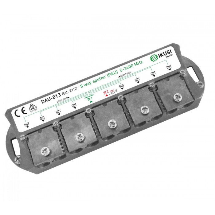 Ikusi Διακλαδωτής DAU-813+PUA 8 Εξόδων Ikusi Διακλαδωτής DAU-813+PUA 8 Εξόδων