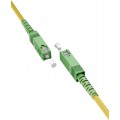 Goobay Καλώδιο Οπτικής Ίνας FTTH Μονής Λειτουργίας OS2 Κίτρινο 0.5μ