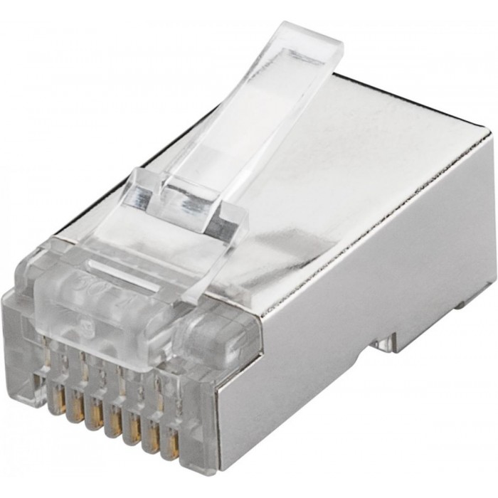 Goobay Φις Δικτύου RJ45 CAT6 STP με Θωράκιση (93829) Goobay Φις Δικτύου RJ45 CAT6 STP με Θωράκιση (93829)