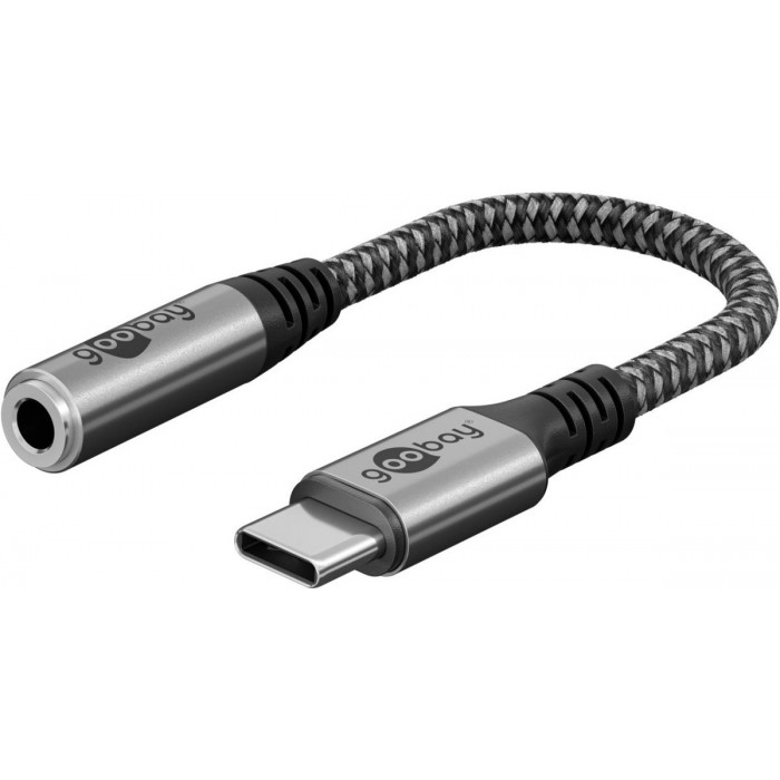 Goobay Καλώδιο Αντάπτορας USB-C σε 3.5mm AUX 0.15m Goobay Καλώδιο Αντάπτορας USB-C σε 3.5mm AUX 0.15m