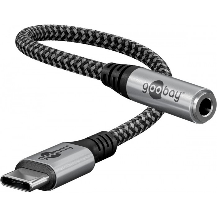 Goobay Καλώδιο Αντάπτορας USB-C σε 3.5mm AUX 0.15m Goobay Καλώδιο Αντάπτορας USB-C σε 3.5mm AUX 0.15m