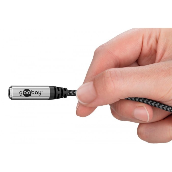 Goobay Καλώδιο Αντάπτορας USB-C σε 3.5mm AUX 0.15m Goobay Καλώδιο Αντάπτορας USB-C σε 3.5mm AUX 0.15m