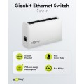 Goobay Gigabit Ethernet Switch 5 Θυρών 64563 Λευκό Goobay Gigabit Ethernet Switch 5 Θυρών 64563 Λευκό