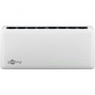 Goobay Gigabit Ethernet Switch 8 Θυρών 64564 Λευκό Goobay Gigabit Ethernet Switch 8 Θυρών 64564 Λευκό