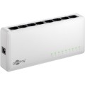 Goobay Gigabit Ethernet Switch 8 Θυρών 64564 Λευκό Goobay Gigabit Ethernet Switch 8 Θυρών 64564 Λευκό