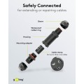 Goobay Σύνδεσμος καλωδίου10 cm IP68 (81292) Goobay Σύνδεσμος καλωδίου10 cm IP68 (81292)
