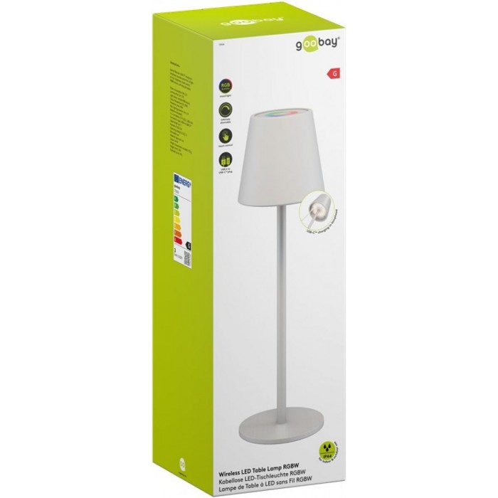 Goobay Ασύρματο Επιτραπέζιο Φωτιστικό LED RGBW 1 m Goobay Ασύρματο Επιτραπέζιο Φωτιστικό LED RGBW 1 m