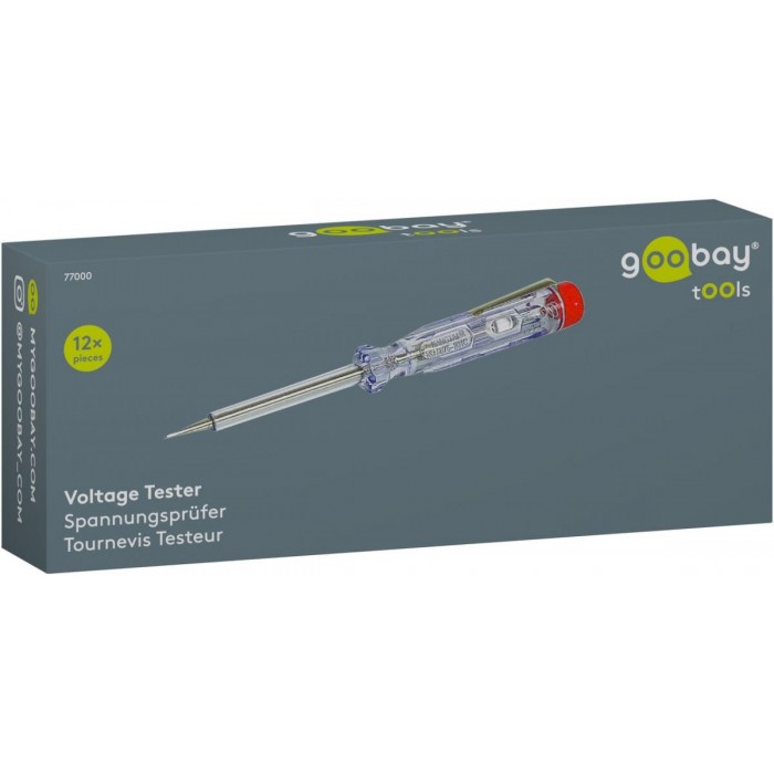 Goobay Δοκιμαστικό Κατσαβίδι Τάσης 140 mm 200-250V 77000