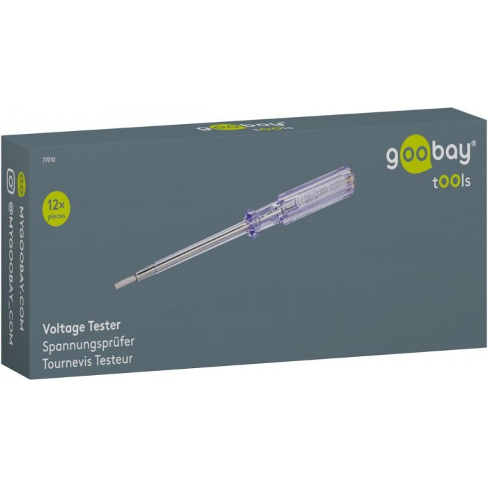 Goobay Δοκιμαστής Τάσης 190 mm 200–250 V