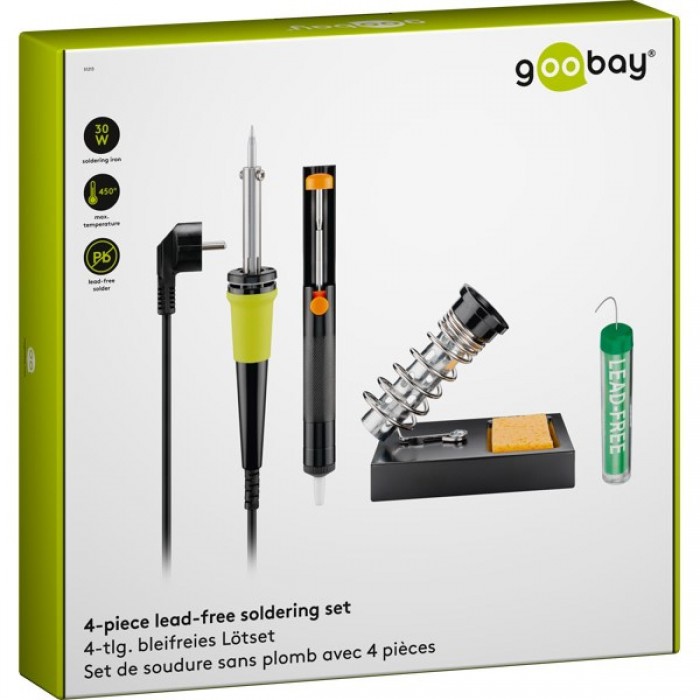 Goobay 51213 Σετ Κολλητηριού 30W χωρίς Μόλυβδο Goobay 51213 Σετ Κολλητηριού 30W χωρίς Μόλυβδο