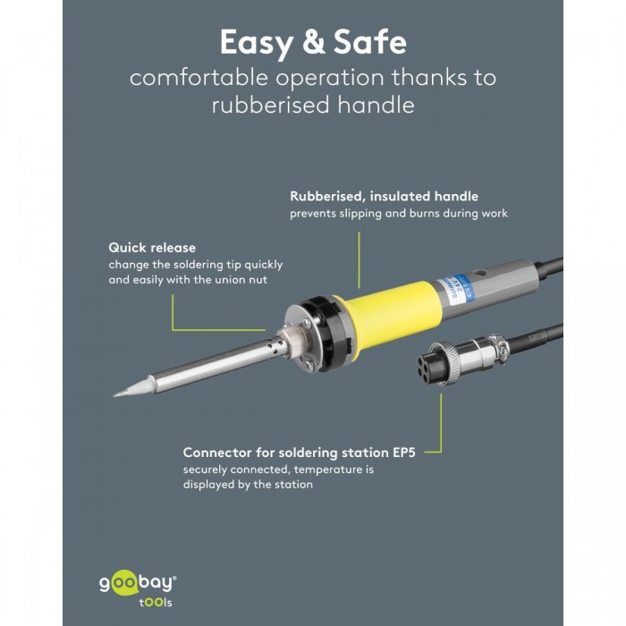 Goobay Tools Ανταλλακτικό Κολλητήρι με Μύτη (51214) Goobay Tools Ανταλλακτικό Κολλητήρι με Μύτη (51214)