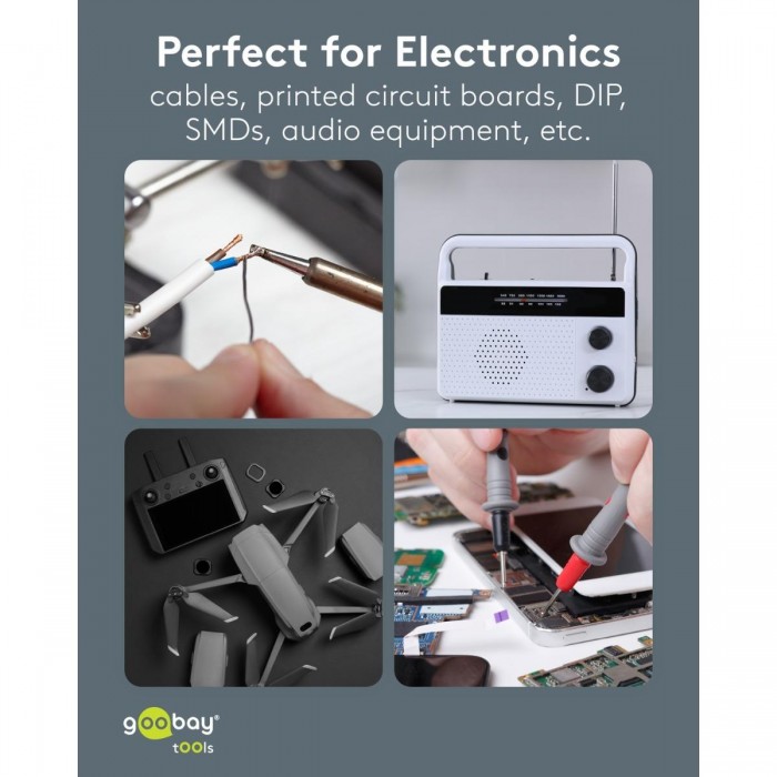 Goobay Tools Βασικό Σύρμα Συγκόλλησης Χωρίς Μόλυβδο (40844) Goobay Tools Βασικό Σύρμα Συγκόλλησης Χωρίς Μόλυβδο (40844)
