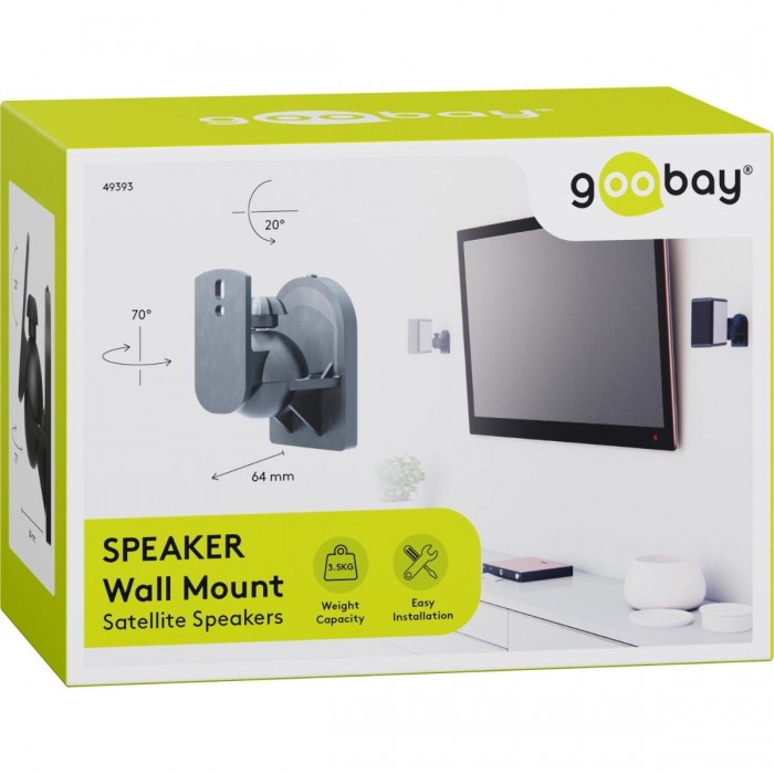 Goobay Basic Βάση Ηχείου Universal (49393) Goobay Basic Βάση Ηχείου Universal (49393)