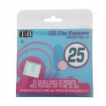 TnB CD File Pockets 25 Double-Sided