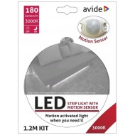 Avide LED Ταινία Αισθητήρα Φωτός Κρεβατιού 3W 3000K