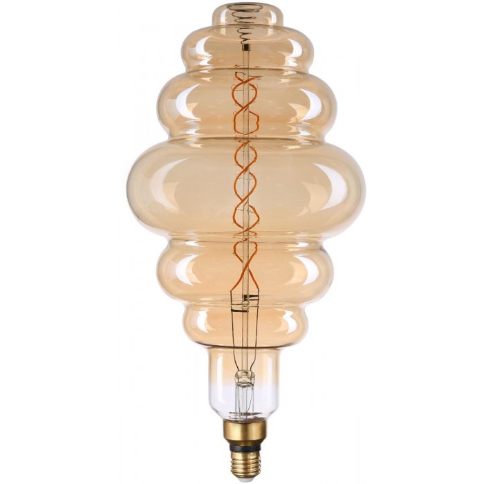 Avide LED Jumbo Bixby Κεχριμπάρι 8W E27 2400K Ντιμαριζόμενο 200x410mm Avide LED Jumbo Bixby Κεχριμπάρι 8W E27 2400K Ντιμαριζόμενο 200x410mm