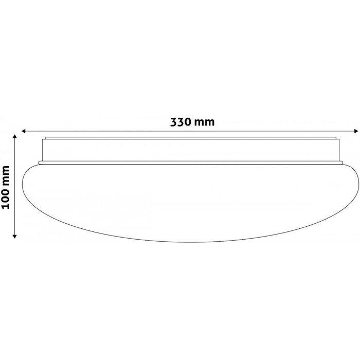 Avide LED Μοντέρνα Πλαφονιέρα Οροφής Umbriel (Raindrop) 18W 330*100mm Avide LED Μοντέρνα Πλαφονιέρα Οροφής Umbriel (Raindrop) 18W 330*100mm