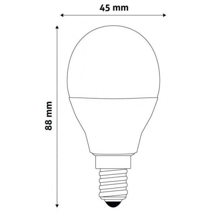 Avide LED Smart Σφαιρική 5.5W RGB+W WIFI APP Control Avide LED Smart Σφαιρική 5.5W RGB+W WIFI APP Control