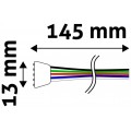 Avide LED Ταινία 12V RGB+W 5Pin Σύνδεσης Θηλυκό Καλώδιο