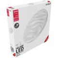 Avide LED Μοντέρνα Πλαφονιέρα Οροφής Selene 24W IP44 380*70mm Θερμό 3000K