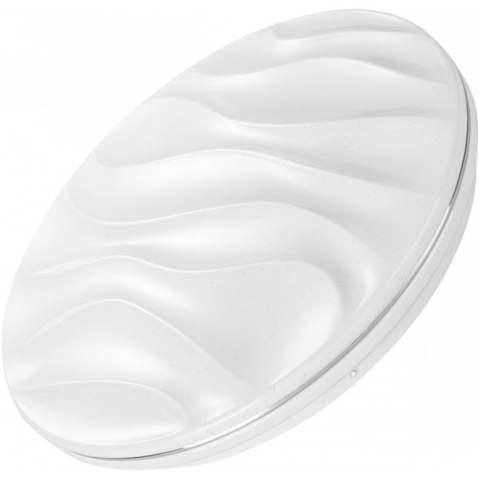 Avide LED Μοντέρνα Πλαφονιέρα Οροφής Selene 24W IP44 380*70mm Θερμό 3000K