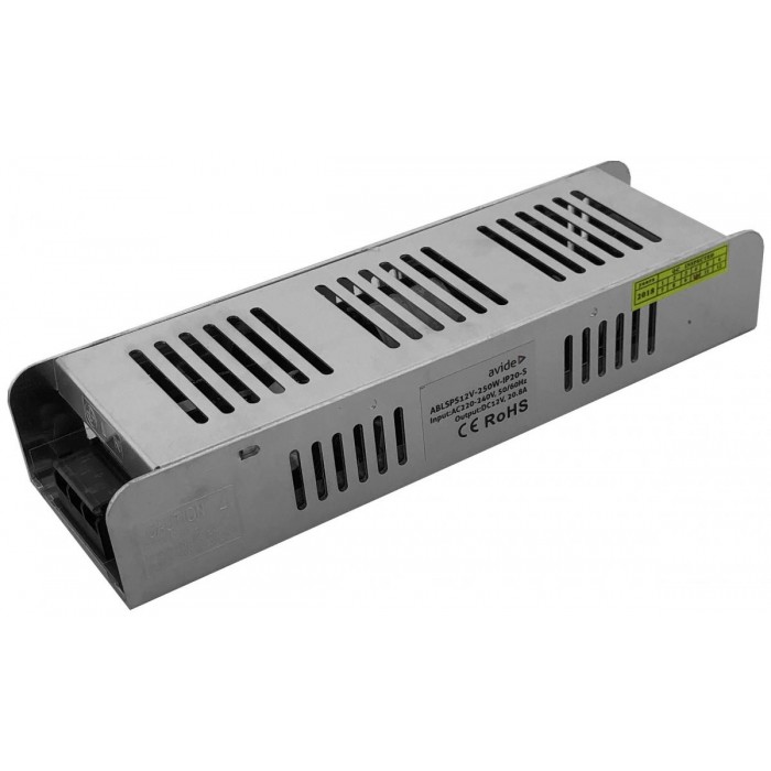 Avide Τροφοδοτικό 24V 250W IP20 Slim Avide Τροφοδοτικό 24V 250W IP20 Slim