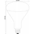 Avide Λάμπα Υπερύθρων E27 150W Διάφανο
