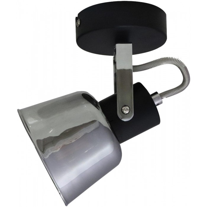 Avide Φωτιστικό Τοίχου Maya 1xE14 Socket Μαύρο