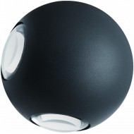 Avide Εξωτερικό Φωτιστικό Τοίχου Cairo 4 Way LED 12W Θερμό 3000K IP54
