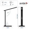 Avide LED Φωτιστικό Γραφείου Δερμάτινο με Ημερολόγιο Μαύρο 6W Avide LED Φωτιστικό Γραφείου Δερμάτινο με Ημερολόγιο Μαύρο 6W