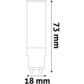 Avide LED 7W G9 220° Θερμό 3000K flat Avide LED 7W G9 220° Θερμό 3000K flat
