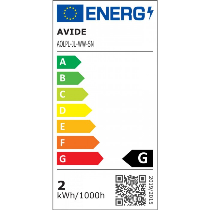 Avide Εξωτερικό Φωτιστικό Κήπου Jolla LED 2W Θερμό 500mm IP44 Σατέν Νίκελ