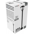 Avide Εξωτερικό Φωτιστικό Κολώνα Aria 100cm 1xE27 IP44 Μαύρο