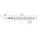 Avide Εξωτερική Γιρλάντα 5m Θερμό Decor  3xAA (Δεν περιλαμβ.)