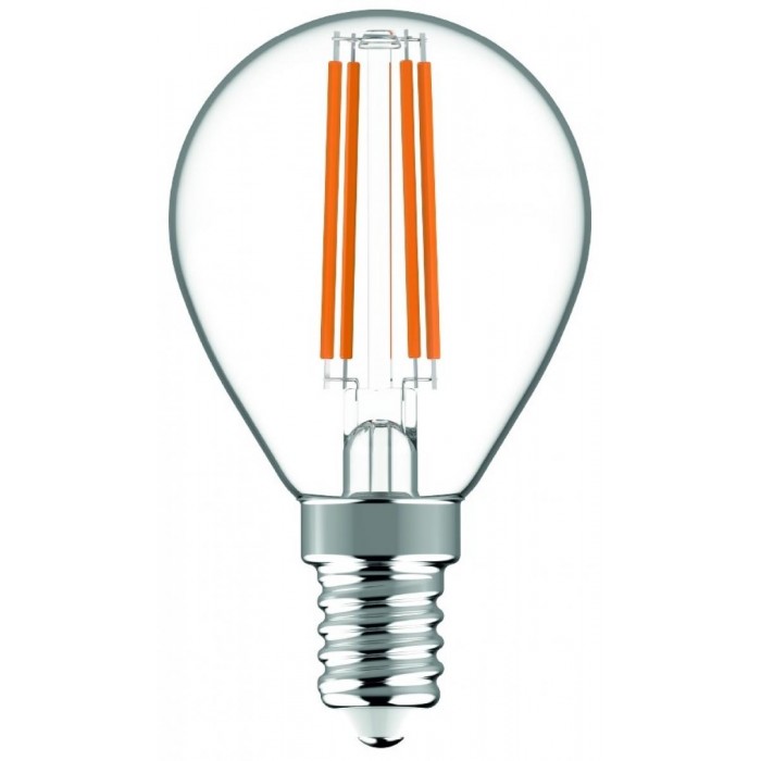 Avide LED Filament Σφαιρική 4.9W E14 Θερμό 2700K Super Υψηλής Φωτεινότητας Avide LED Filament Σφαιρική 4.9W E14 Θερμό 2700K Super Υψηλής Φωτεινότητας