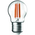 Avide LED Filament Σφαιρική 4.9W E27 Θερμό 2700K Super Υψηλής Φωτεινότητας Avide LED Filament Σφαιρική 4.9W E27 Θερμό 2700K Super Υψηλής Φωτεινότητας