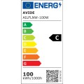 Avide LED Προβολέας SMD Industrial 100W Λευκό 4000K 160lm/W Avide LED Προβολέας SMD Industrial 100W Λευκό 4000K 160lm/W