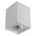 Avide Φωτιστικό Οροφής GU10 Spot Light Τετράγωνο Λευκό Περιστρεφόμενο Avide Φωτιστικό Οροφής GU10 Spot Light Τετράγωνο Λευκό Περιστρεφόμενο