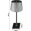 Avide LED Φωτιστικό Γραφείου Μαύρο USB 4W