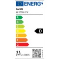 Avide LED White Filament Σφαιρική 10.5W E27 WW 2700K