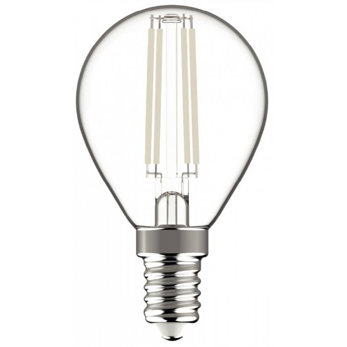 Avide LED White Filament Mini Σφαιρική 6.5W E14 NW 4000K Avide LED White Filament Mini Σφαιρική 6.5W E14 NW 4000K