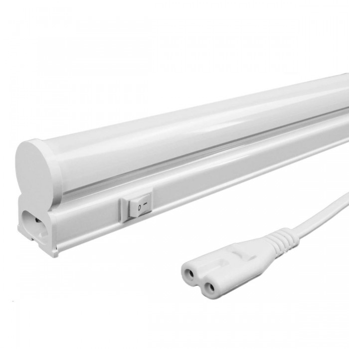 Avide LED T5 Ενσωματωμένος Σωλήνας 15W 900mm CW 6400K με Φις Ρεύματος Avide LED T5 Ενσωματωμένος Σωλήνας 15W 900mm CW 6400K με Φις Ρεύματος