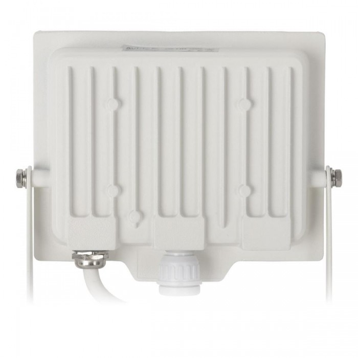 Avide Προβολέας LED SMD 30W NW 4000K με Δυνατότητα Προσθήκης Αισθητήρα PIR Λευκό