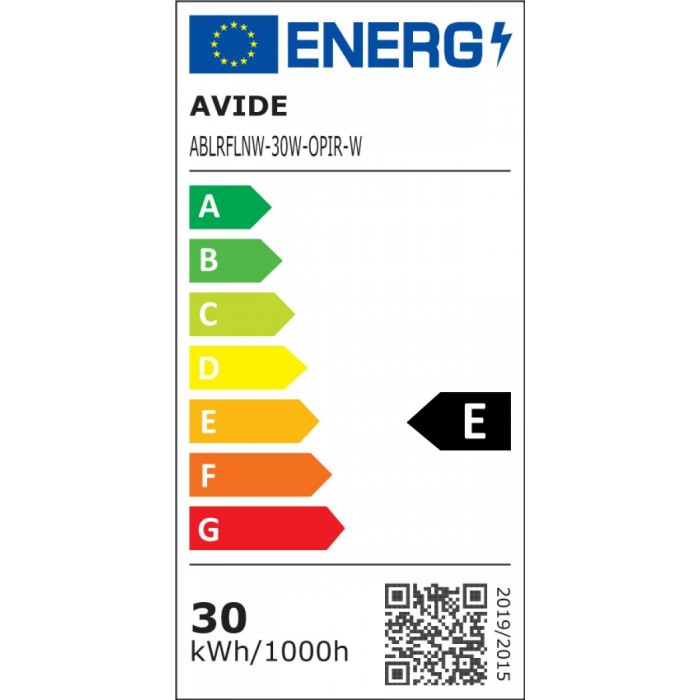 Avide Προβολέας LED SMD 30W NW 4000K με Δυνατότητα Προσθήκης Αισθητήρα PIR Λευκό