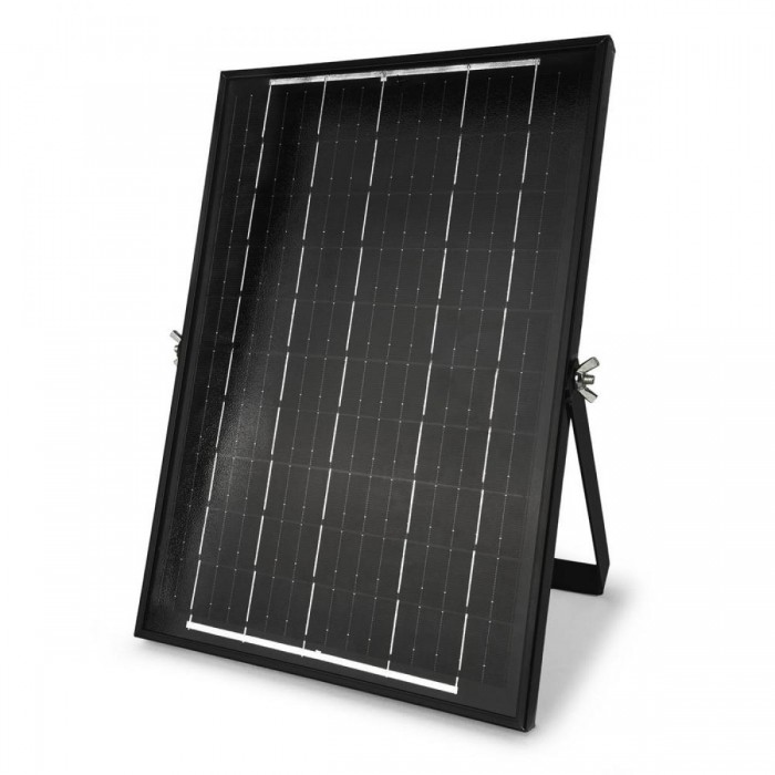 Avide LED Ηλιακός Προβολέας 100W 6400K με Ξεχωριστό Ηλιακό Πάνελ και Τηλεχειριστήριο