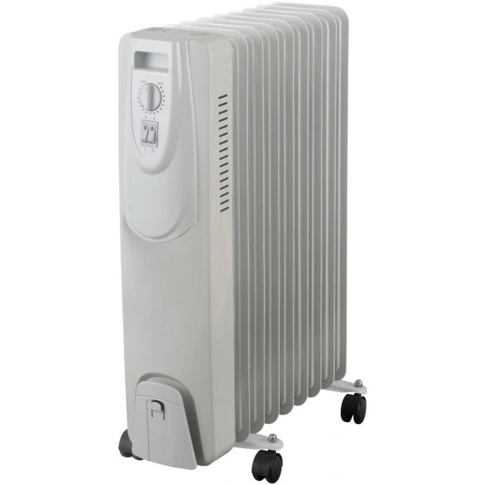 Entac Καλοριφέρ Λαδιού 9 Φέτες 2000W Λευκό με Timer Αντίστροφης Μέτρησης
