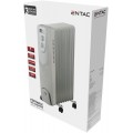 Entac Καλοριφέρ Λαδιού 9 Φέτες 2000W Λευκό με Timer Αντίστροφης Μέτρησης