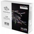Entac Χριστουγεννιάτικα Εσωτερικά 10 LED Πολύχρωμα 1μ (2xAA Δεν περιλαμβ.) Entac Χριστουγεννιάτικα Εσωτερικά 10 LED Πολύχρωμα 1μ (2xAA Δεν περιλαμβ.)